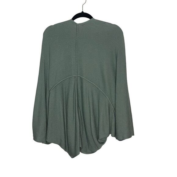 Lululemon Cashlu Knit Cashmere Blend Wrap Cardigan Sweater XS/S Teal - Picture 5 of 5